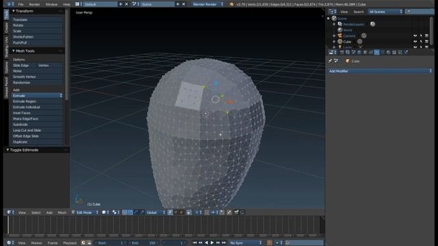 Базовые термины компьютерной графики на примере Blender