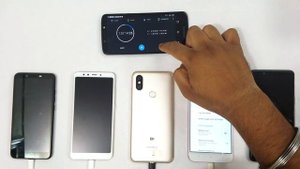 Battery charging Test Comparison - Mi A2 VS Infinix Smart 2 VS Redmi 5 VS Mi A1 VS RealMe 1