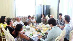 Саида Мухаметзянова в гостях у Исмагила Шангареева