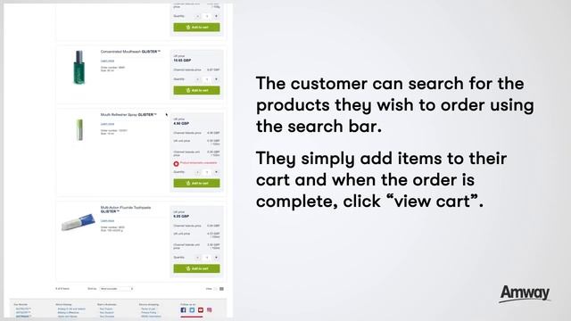 Регистрация и покупка товаров AMWAY смотреть онлайн