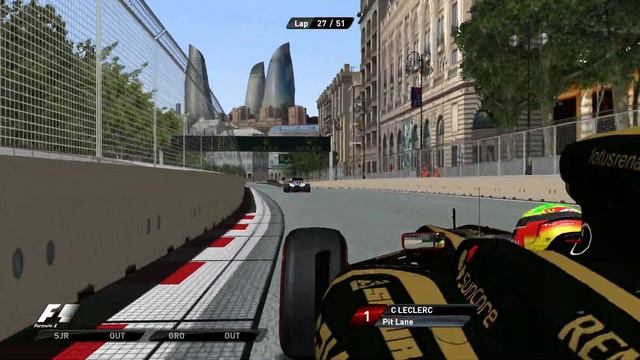 Grand Prix 4 F1 Manager Rennen 2019 Baku смотреть онлайн