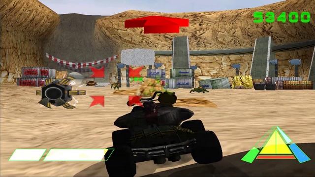 SEGA DREAMCAST - Red Dog superior firepower / 3 миссия "Сопровождение дройда химоружия"" 1080p