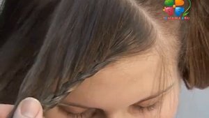 Как заплести косичку дракончиком