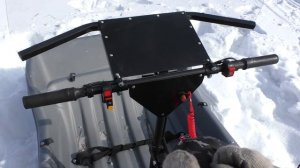 Обзор и тест нового мотобуксировщика Ураган "Промысловик +" теперь "Тайга"