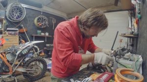 Занижение KTM EXC 250 проставкой за косарь с алиэкспресс