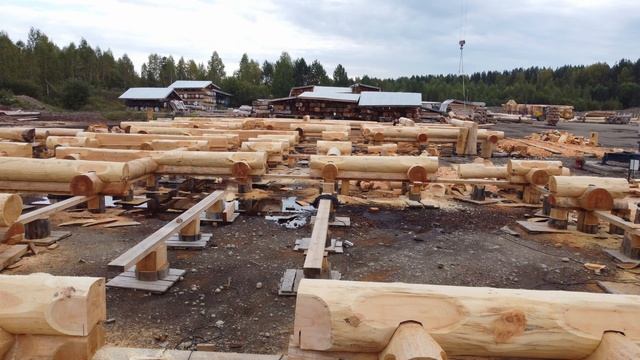 Производство кедровых срубов