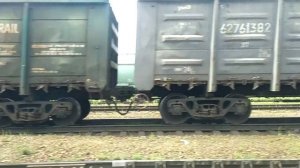 Отправление со ст. Россошь из окна поезда №35 Адлер - Санкт-Петербург