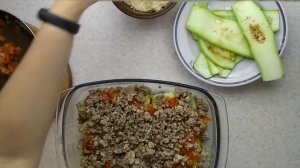 Лазанья из кабачков (мусака)