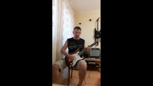 Электрогитара copy Fender stratocaster floyd rous