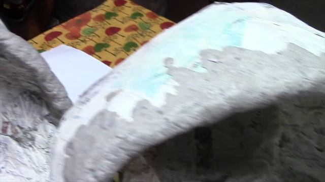 PAPER MACHE PUMPKINS  PHOTO OP PROP