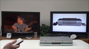 Sony DVD VCR Combo  VHS Player and Recorder with DVD Player Combination System SLV-D560P Demo