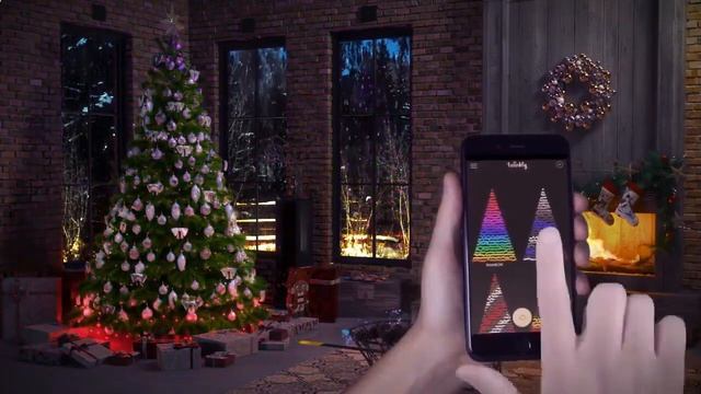 умная светодиодная гирлянда c wi fi смотреть онлайн