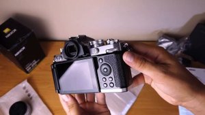 Nikon Z Fc 16-50mm - 50-250mm lens kit unboxing