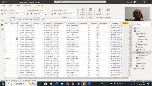 Learn Power BI Step by Step - 11th Video - RANK and TOPN Functions (DAX) in PowerBI