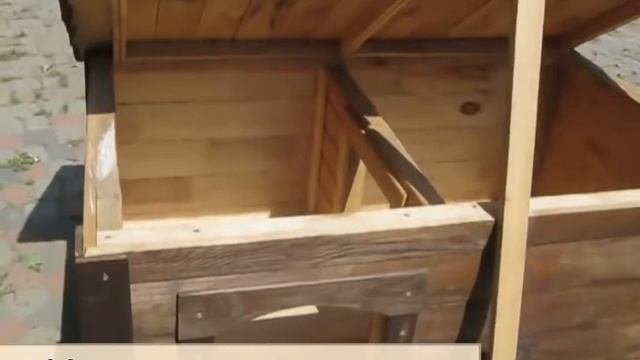 Собачья будка БАРС | Будки на заказ | Будка с закрытой верандой