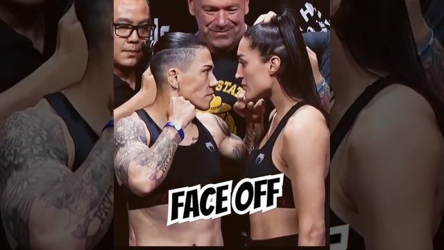 TATIANA SUAREZ VS JESSICA ANDRADE FACE OFF #ufc #combatsport #mma #mmatv #mmaworld #ufcfighter