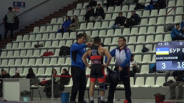 Финал 65 кг. Булат Баясхолонов - Виктор Жербаев смотреть онлайн