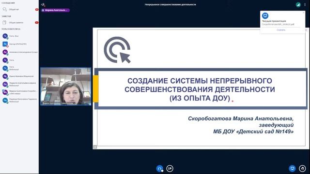 Непрерывное совершенствование деятельности образовательной организации