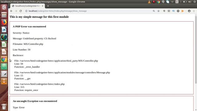 Learn CodeIgniter (v3.1.10) HMVC Tutorials for Beginner #4 - Load / Call one Module to Other Module