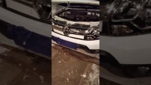 Заглушки радиатора  Рено Дастер для зимы.