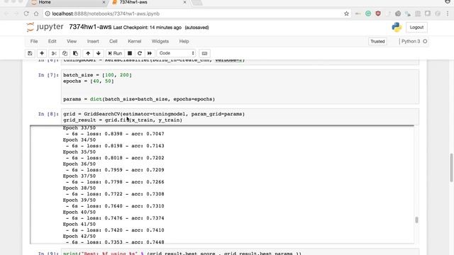 Grid search API for exhaustive search смотреть онлайн