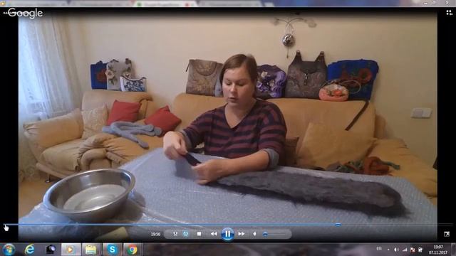 Сумки из войлока - молнии, кнопки, войлочно-кожаные крепления. Эфир 07.11.2017 "Секреты мастеров смотреть онлайн