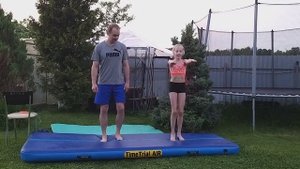 Как прыгнуть той тач (toe-touch), мастеркласс для всех. Показываю подводящие элементы