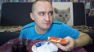 Мукбанг/Пельмени с редькой и салом по Уральски/Бутерброд с кофейком