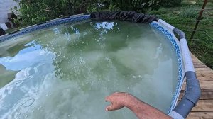 установка бассейна очистка воды часть 1