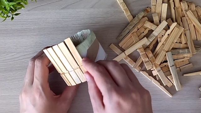 СУПЕР КОЛОДЕЦ-БОЧОНОК ИЗ ДЕРЕВЯННЫХ ПРИЩЕПОК / Просто и быстро / Красота своими руками