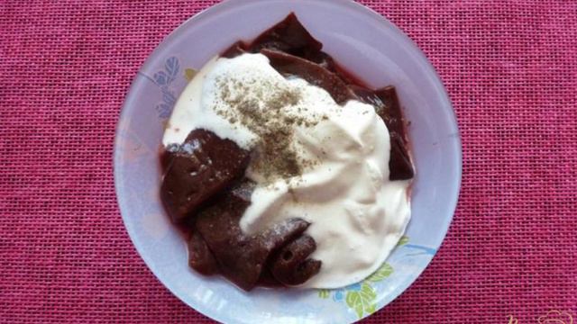 Жаренная печень, маринованная в сметане