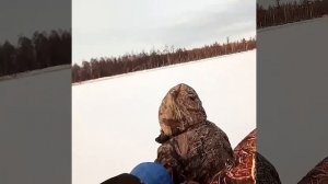 Снегоход тикси 250 люкс, тот случай когда действительно мал да удал!