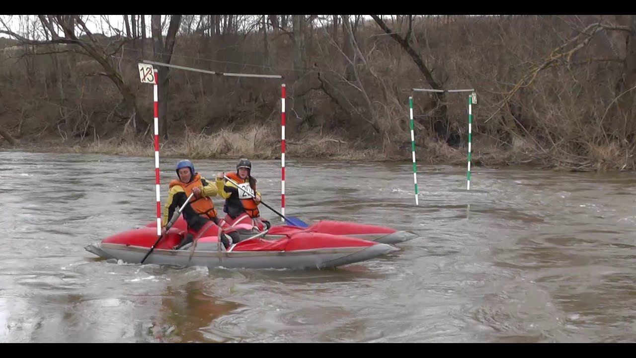 ТВТ-Катамараны, река Анграппа. 20-21 апреля 2013г.