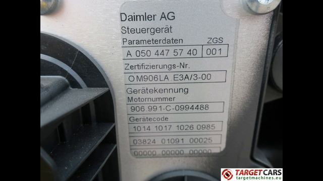 775629 MERCEDES OM906LA 906991C DIESEL 6-CYLINDER ENGINE NEW/UNUSED
