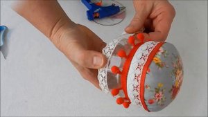 DIY. Идея подарка 8 марта. Игольница из банки. Gift idea. A needle holder from a jar.