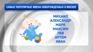 Имена Михаил и София стали самыми популярными в Москве