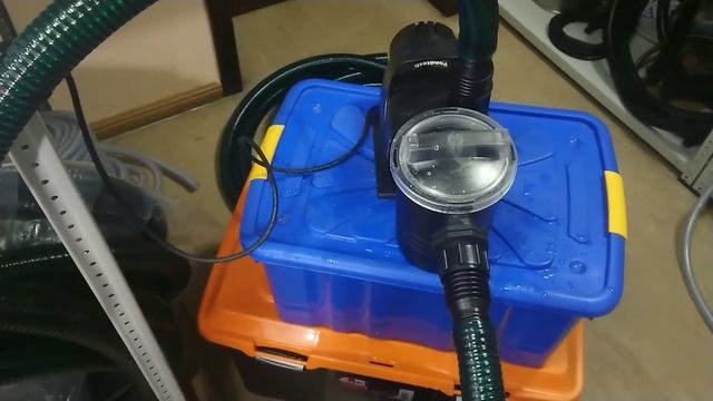 Эффект самовсасывания для стандартных насосов прудов и фонтанов на примере Pondtech SP-620