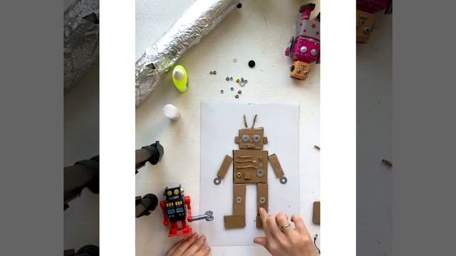 Делаем Робота. ИЗО 3 класс смотреть онлайн