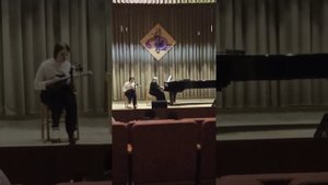 С.В.Рахманинов. Романс "Апрель" в переложении для домры и фортепиано, А.Верачини. Соната a-moll