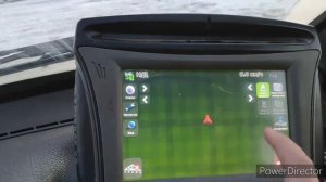 Как измерить площадь поля на Trimble CFX 750