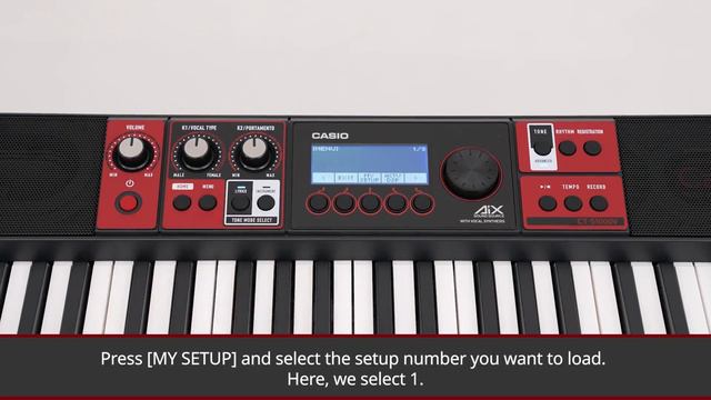 Casiotone CT-S1000V Tutorial Video | CASIO