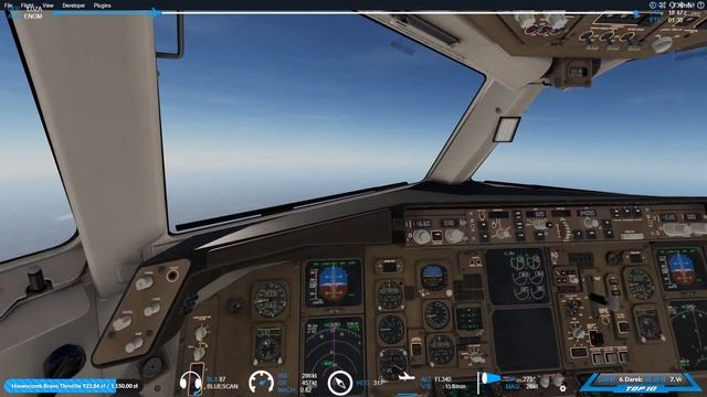 ✈ X- Plane 11 - BOEING 767-300 -- Zagreb (LDZA) - Oslo (ENGM) -- IVAO смотреть онлайн