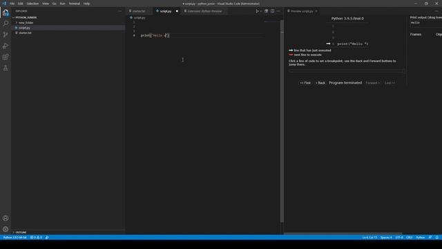 VSCode for Python / Расширения и темы для начала работы с языком Python