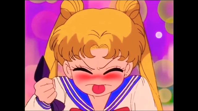 Сейлор Мун - Усаги показывает язык Мамору. смотреть онлайн