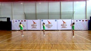 AEROBIC GYMNASTICS ND1 TR Зеленоград Трио