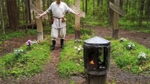 Могилы трёх старцев.Озеро Светлояр.