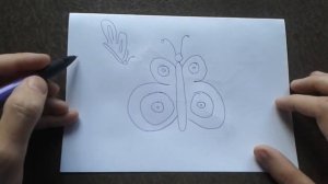 Как поэтапно нарисовать БАБОЧКУ для начинающих и детей? How to DRAW BUTTERFLY