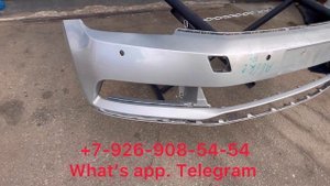 Бампер передний Volkswagen Passat B8 2014 2015 2016 2017 2018 2019 целый без трещин под окрас