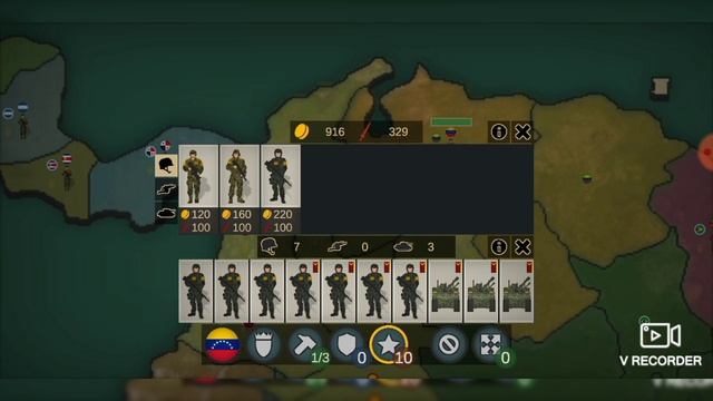 Играем за Венесуэлу. без частей