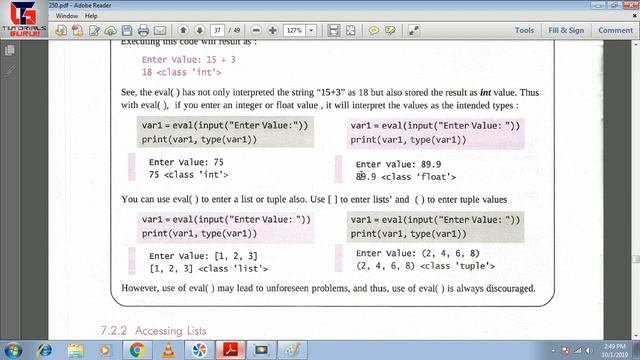 #Tutorial 21 | Python Complete Course For Beginners in Hindi | Ch-7 (Part-1) Class 11 | Latest 2019